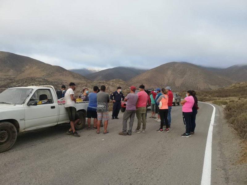 Incautan casi media tonelada de machas en La Higuera