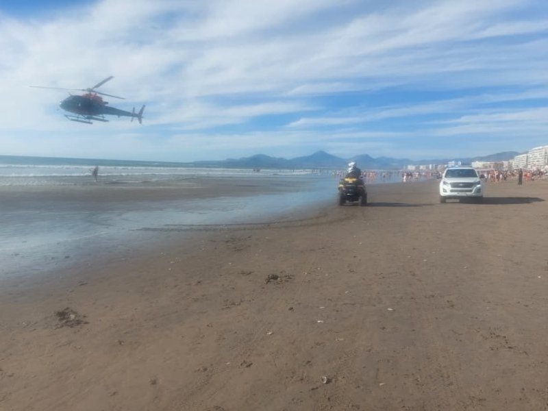 Trece rescates en una hora: la exigente jornada vivida por la Autoridad Marítima de La Serena
