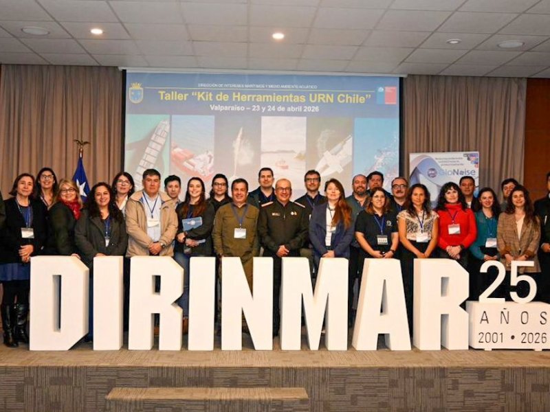 Chile avanza en la mitigación del ruido submarino con taller internacional especializado