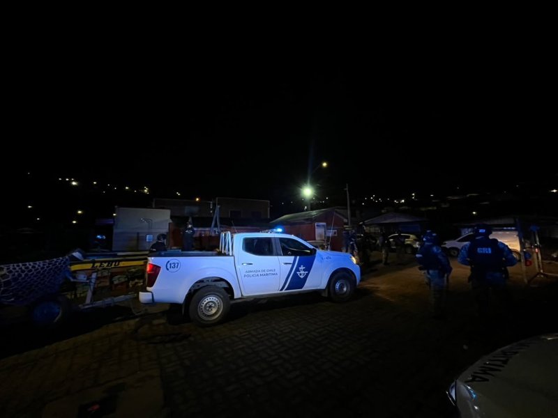 OPERATIVO INTERAGENCIAL FORTALECE LA SEGURIDAD EN EL BORDE COSTERO DE CORONEL Y LOTA